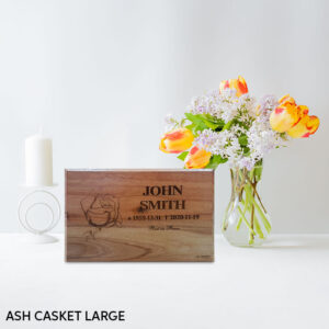 ASH CASKET - large
